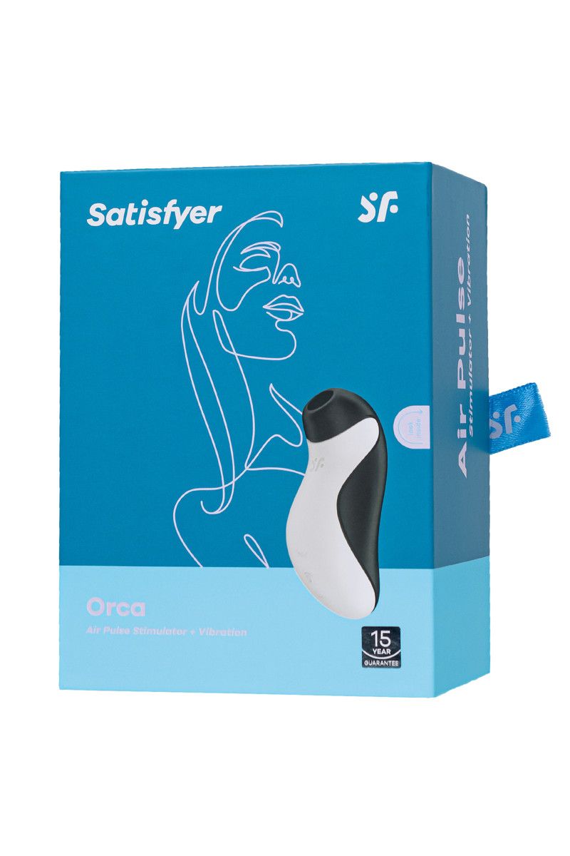 Вакуумный стимулятор клитора в форме косатки Satisfyer Orca 5