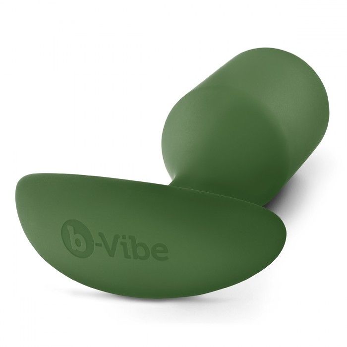 Пробка цвета хаки для ношения B-vibe Snug Plug 4 - 14 см. 3