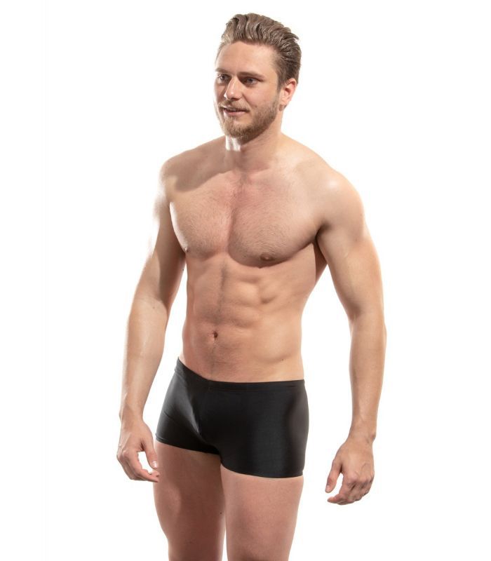 Однотонные мужские боксеры для плавания 1
