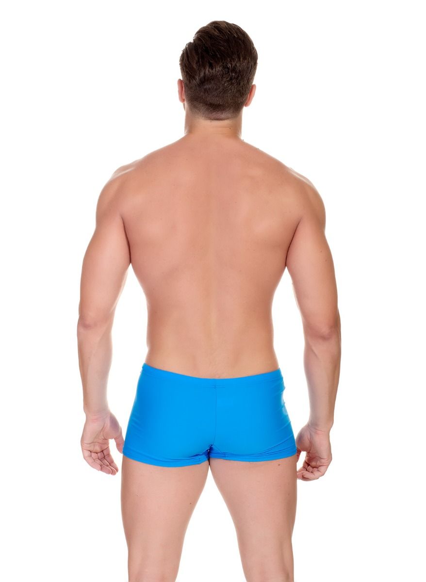 Однотонные мужские боксеры для плавания 5