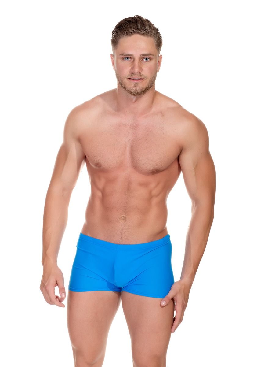 Однотонные мужские боксеры для плавания 4