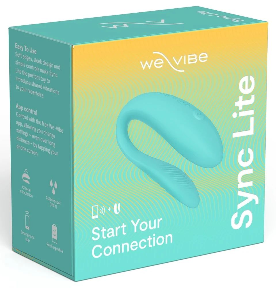 Мятный вибратор для пар We-Vibe Sync Lite 4
