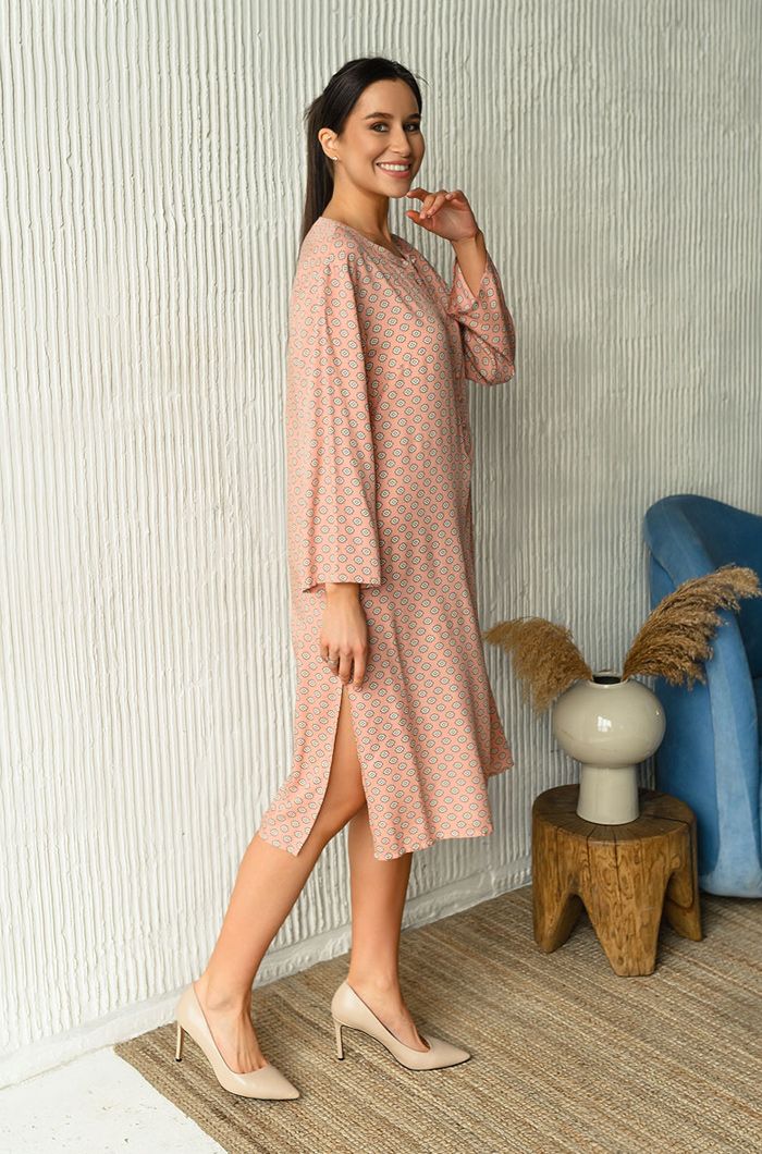 Длинная туника прямого силуэта Aleksa 3