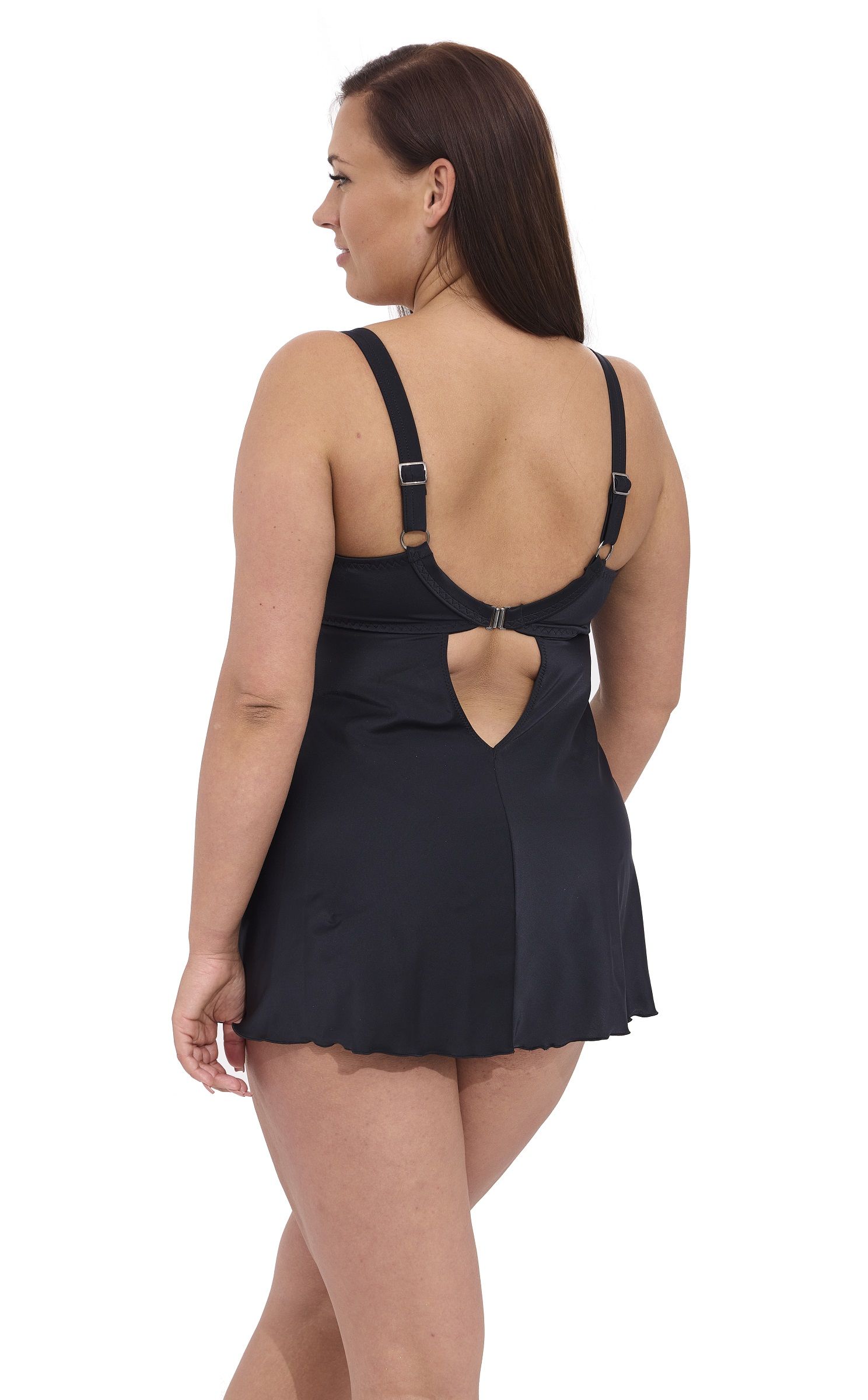 Купальный топ-танкини с мягкими чашками на косточках 2