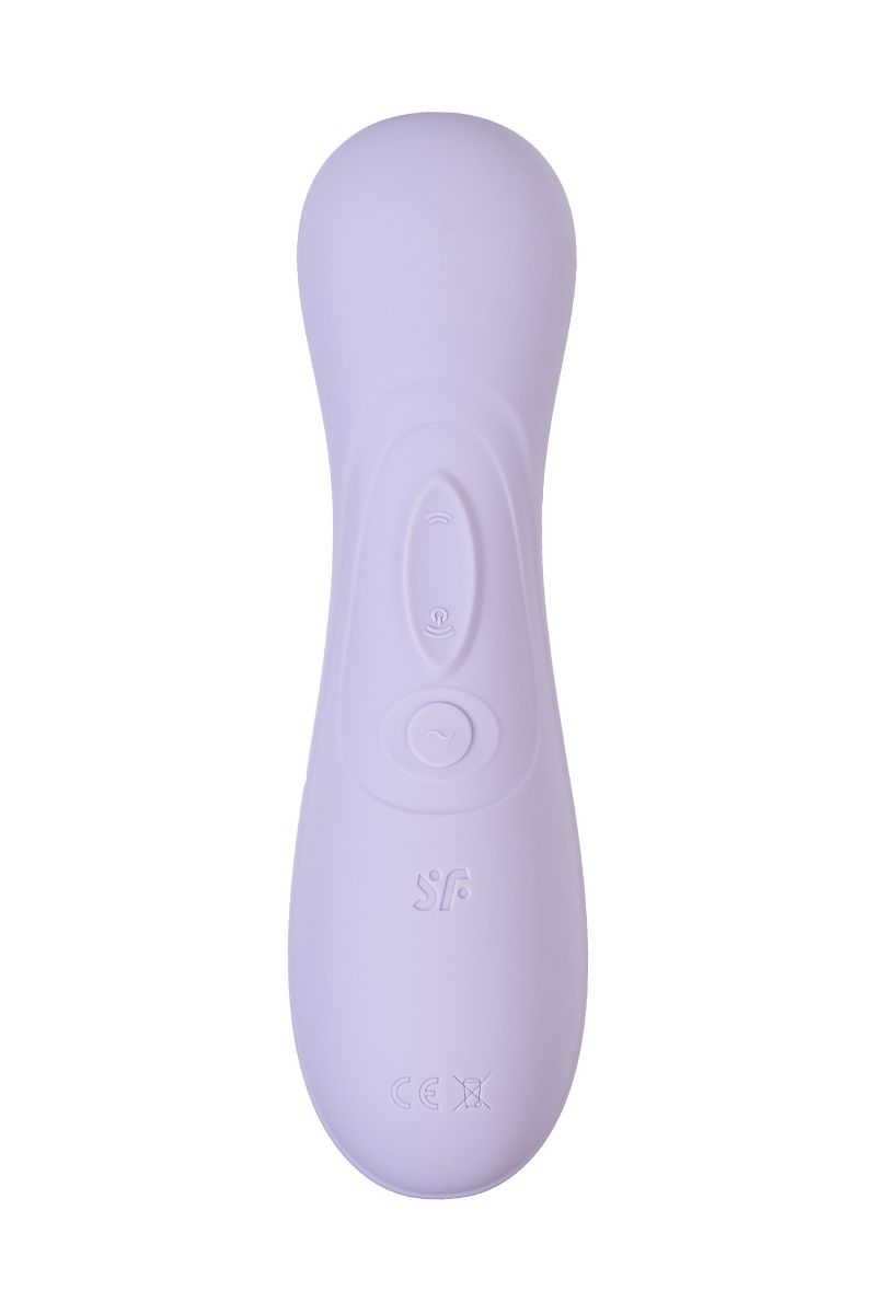 Сиреневый вакуумный стимулятор клитора Satisfyer Pro 2 Generation 3 с управлением через приложение 3