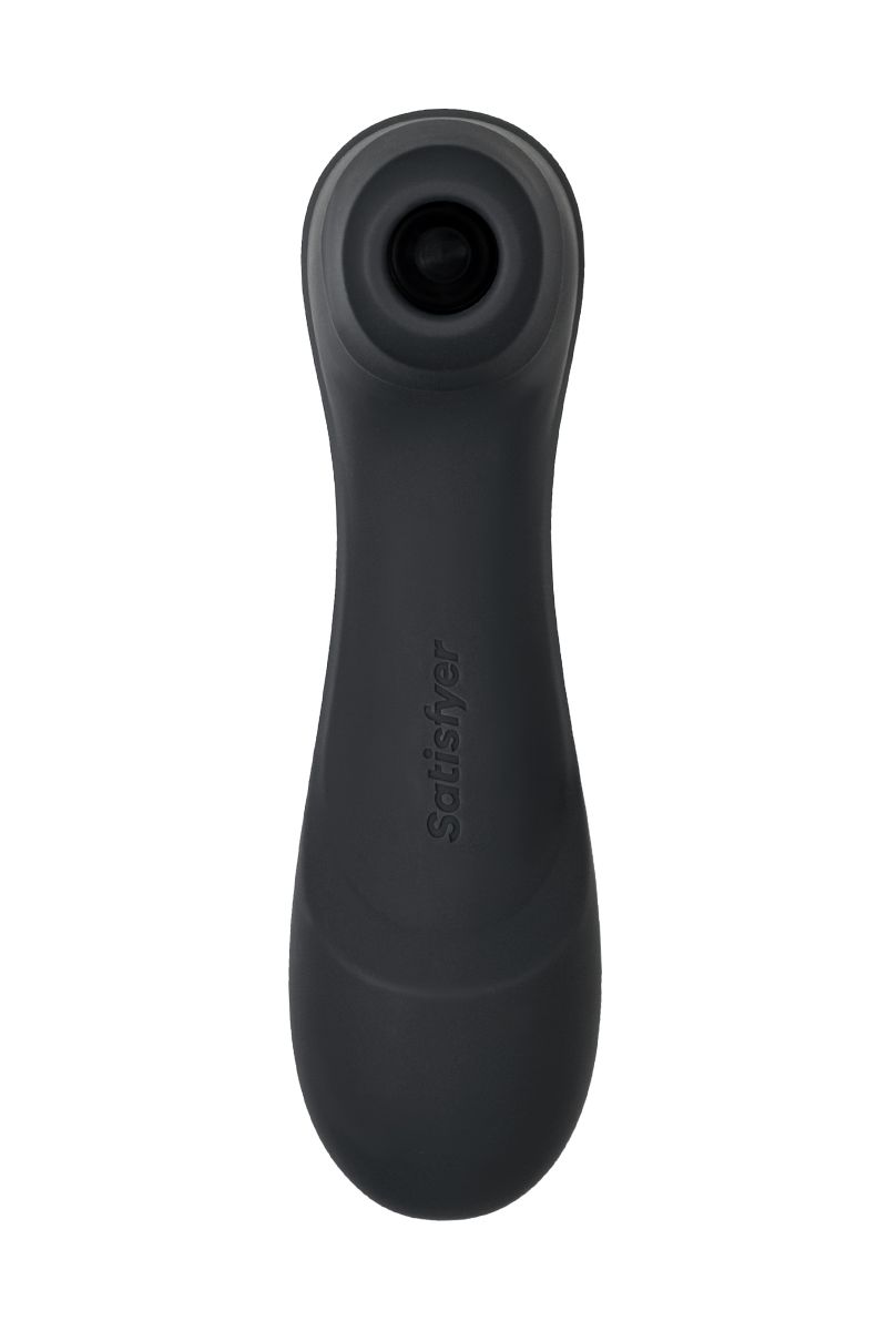 Черный вакуумный стимулятор клитора Satisfyer Pro 2 Generation 3 с управлением через приложение 2