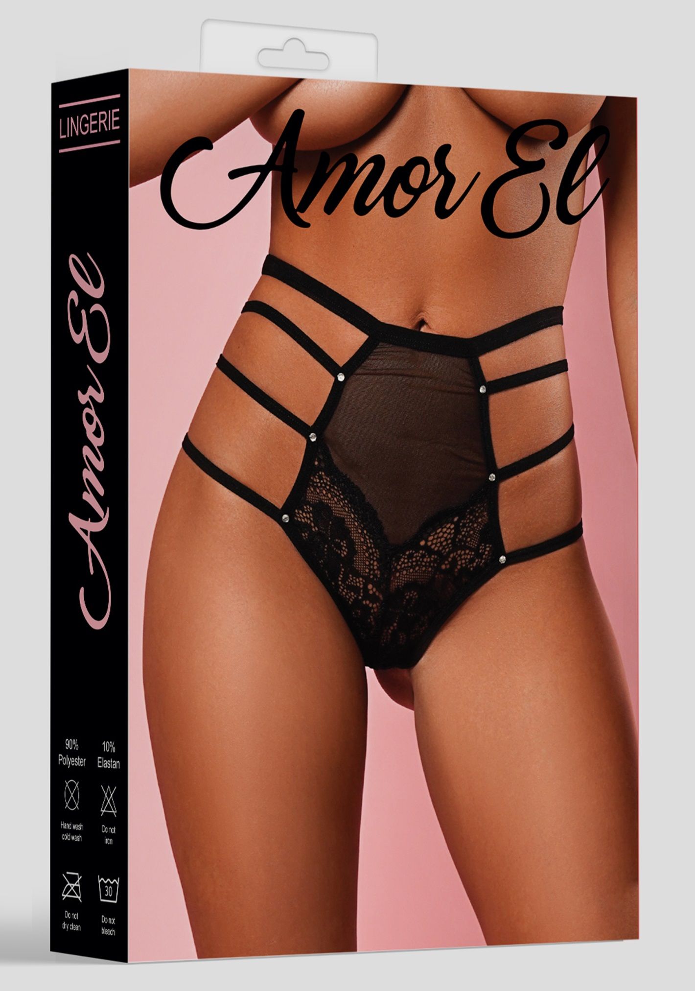 Сексуальные высокие трусики с атласным бантом сзади 3