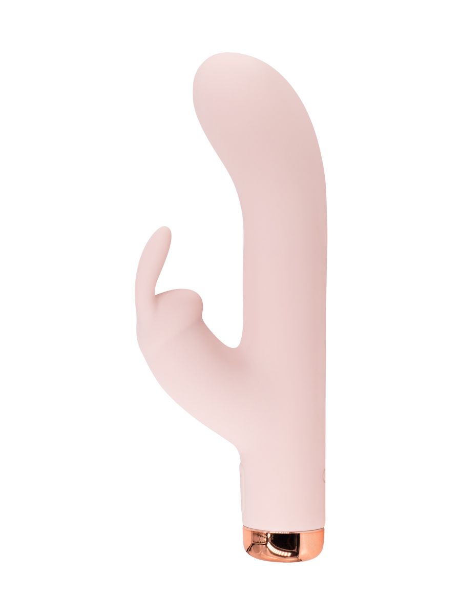 Телесный силиконовый вибратор-кролик - 16,5 см. 1