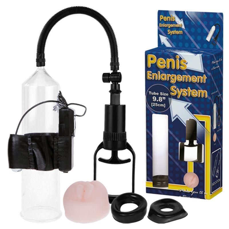 Вакуумная помпа с вибрацией Penis Enlargement System 8