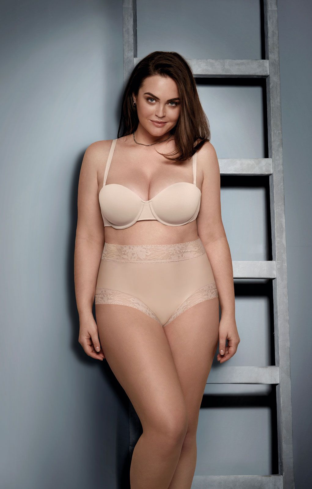 Трусики-слипы с высокой линией талии Soft lace 2