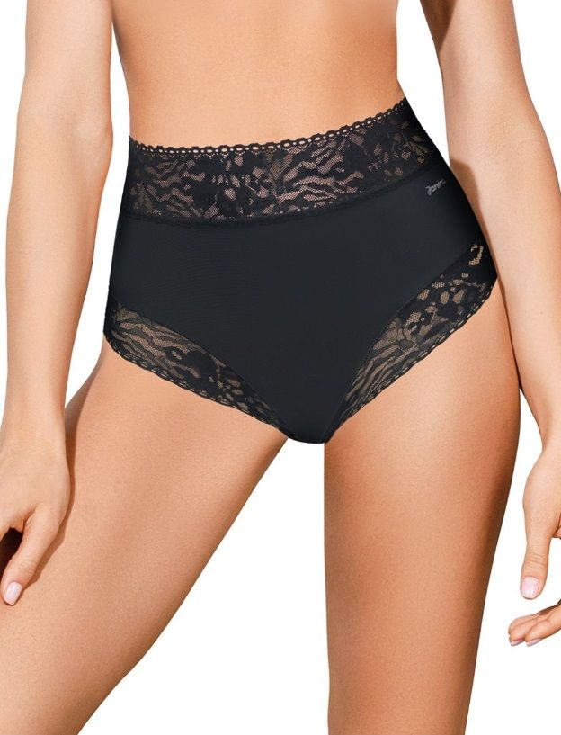 Высокие трусики-слипы с кружевной отделкой Soft lace 1