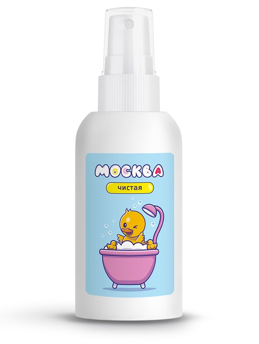 Антибактериальный спрей для очистки секс-игрушек с ароматом дыни "Москва Чистая" - 100 мл. 1