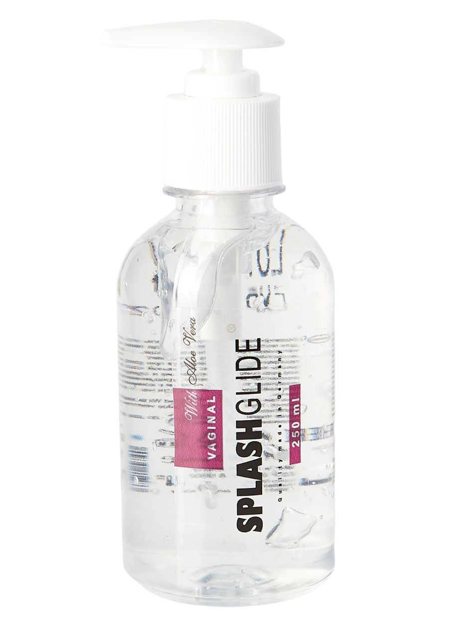 Ухаживающий лубрикант на водной основе Splashglide Vaginal With Aloe Vera - 250 мл. 2