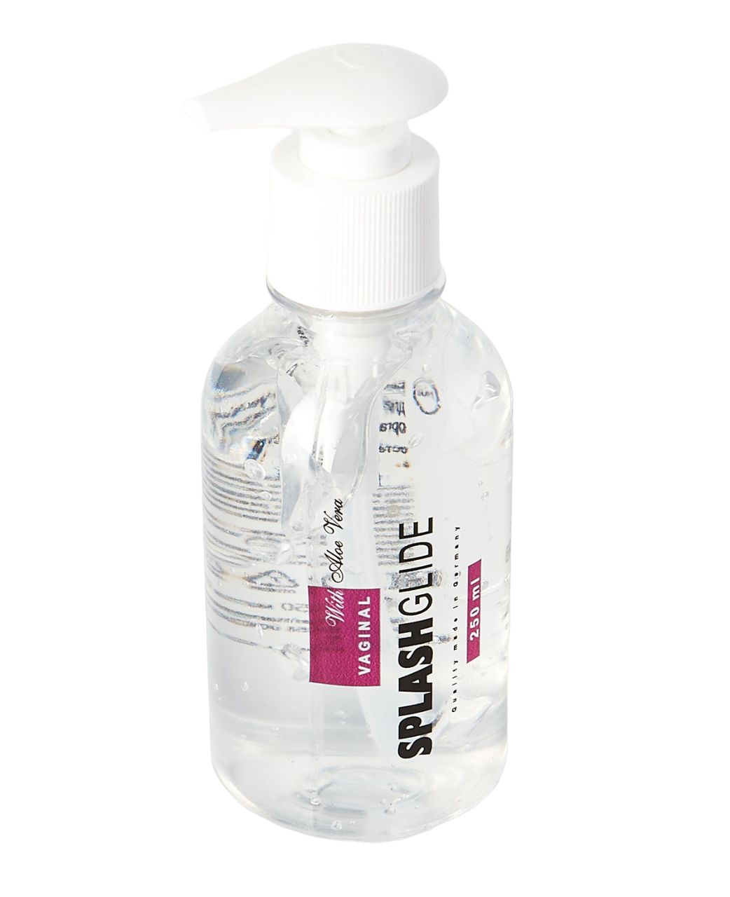 Ухаживающий лубрикант на водной основе Splashglide Vaginal With Aloe Vera - 250 мл. 3