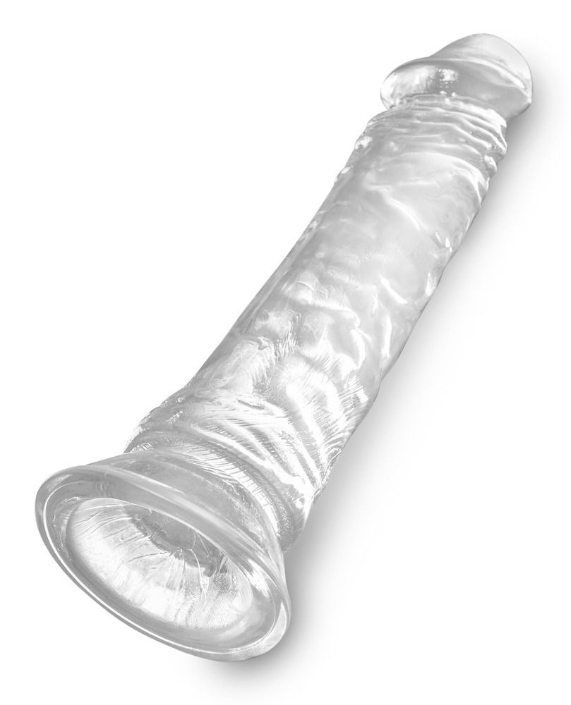 Прозрачный фаллоимитатор 8 Inch Dildo - 21,8 см. 3