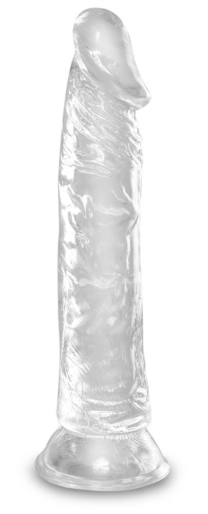 Прозрачный фаллоимитатор 8 Inch Dildo - 21,8 см. 1