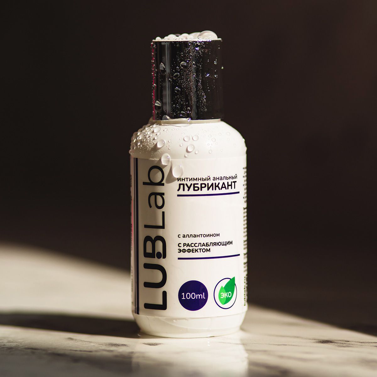 Расслабляющий анальный лубрикант на водной основе с аллантоином LUBLab - 100 мл. 5