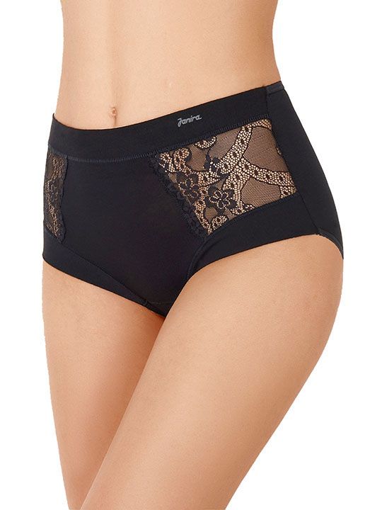 Высокие трусики Charm Cotton с кружевными вставками 6