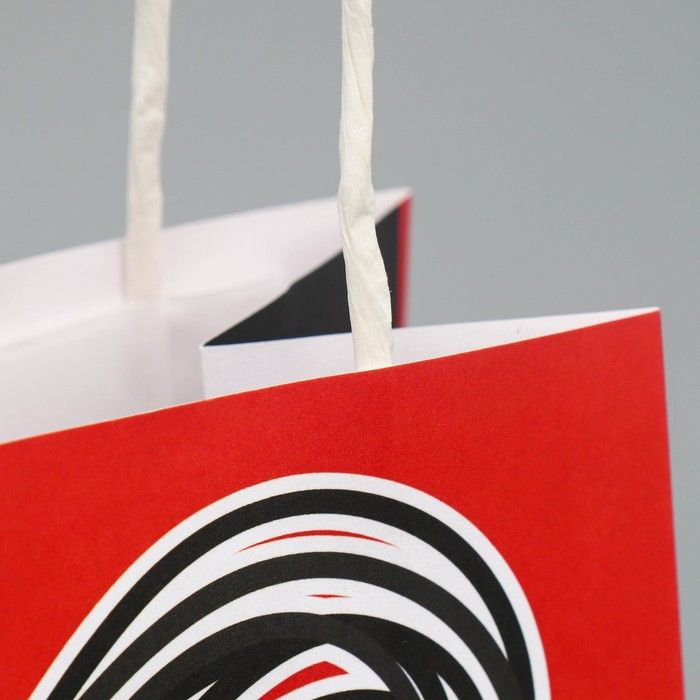 Подарочный крафтовый пакет «Только тебе» - 12×21×9 см. 4