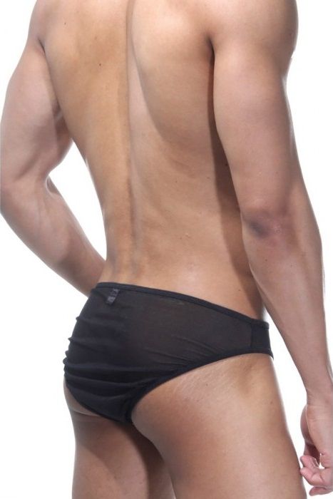 Черно-розовые трусы-слипы 2