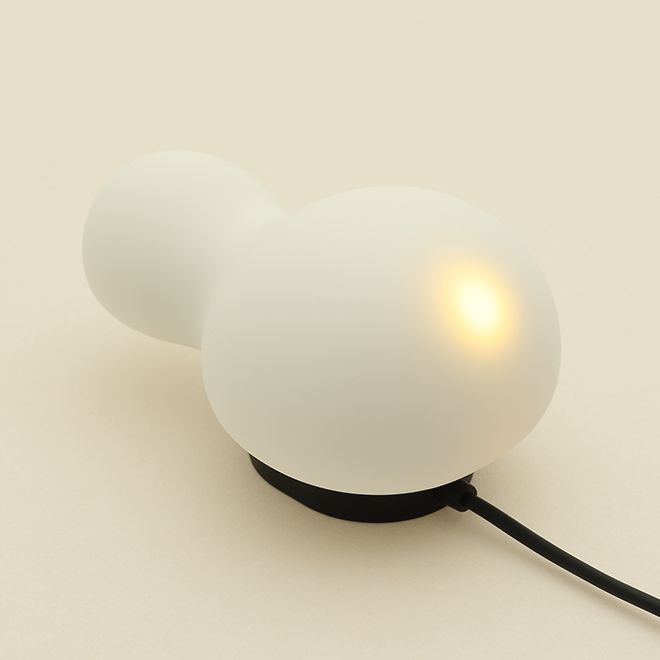 Белый вибратор Iroha Yukidaruma 3