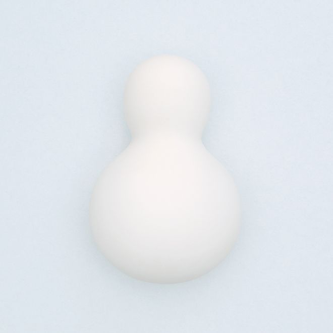 Белый вибратор Iroha Yukidaruma 1