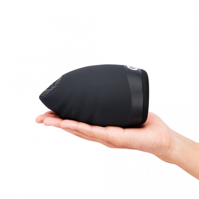 Черный вибромастурбатор для мужчин с подогревом 3