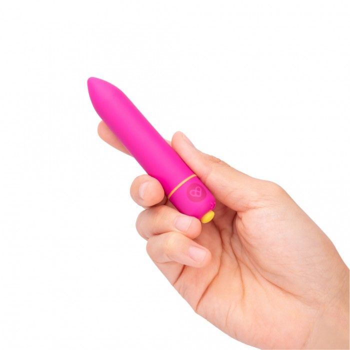 Розовая вибропуля Pink Vibe Power Bullet - 9 см. 4