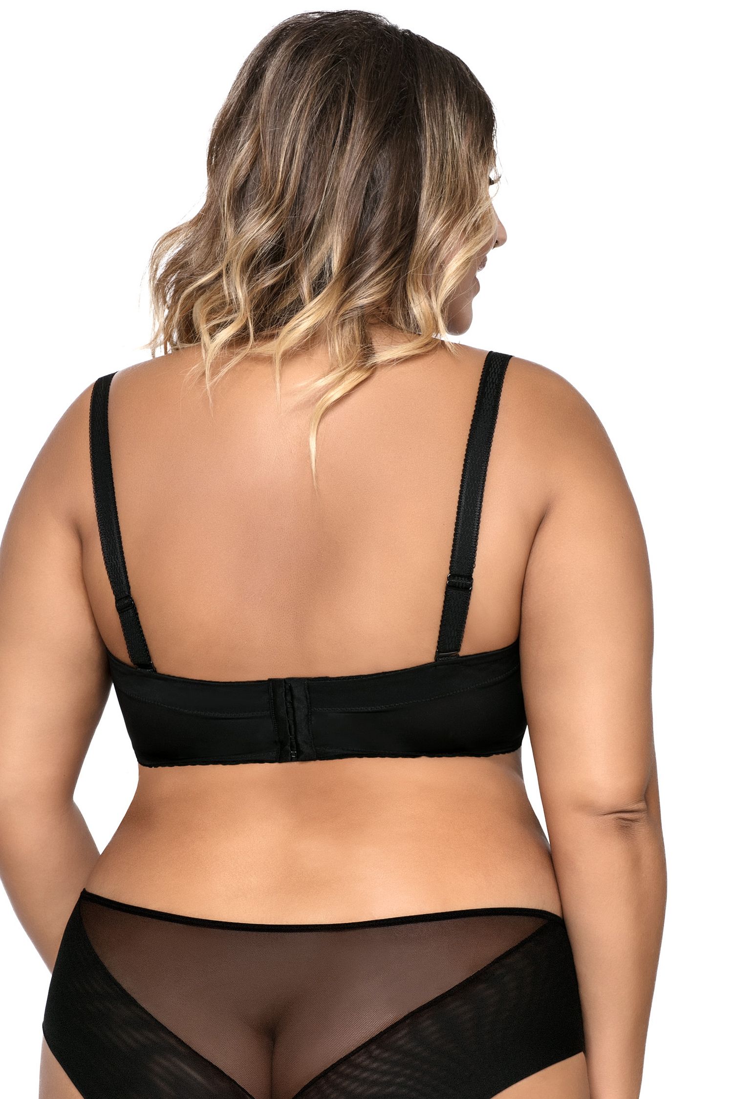 Бюстгальтер-балконет с гладкими чашками без отделки 3