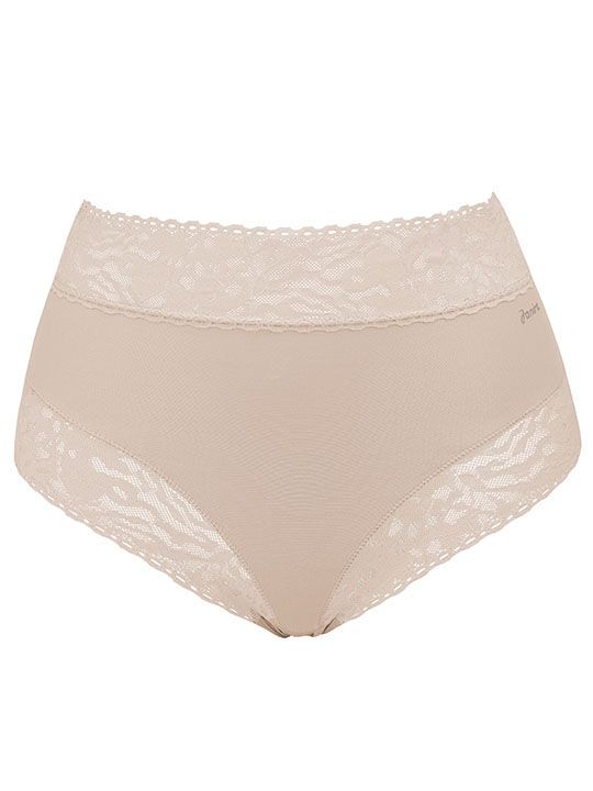 Высокие трусики-слипы с кружевной отделкой Soft lace 5