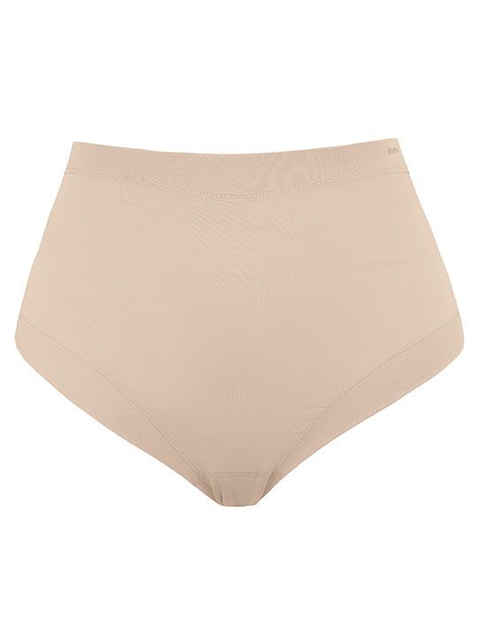 Набор из 2 хлопковых высоких +size трусиков-слип Esencial 5