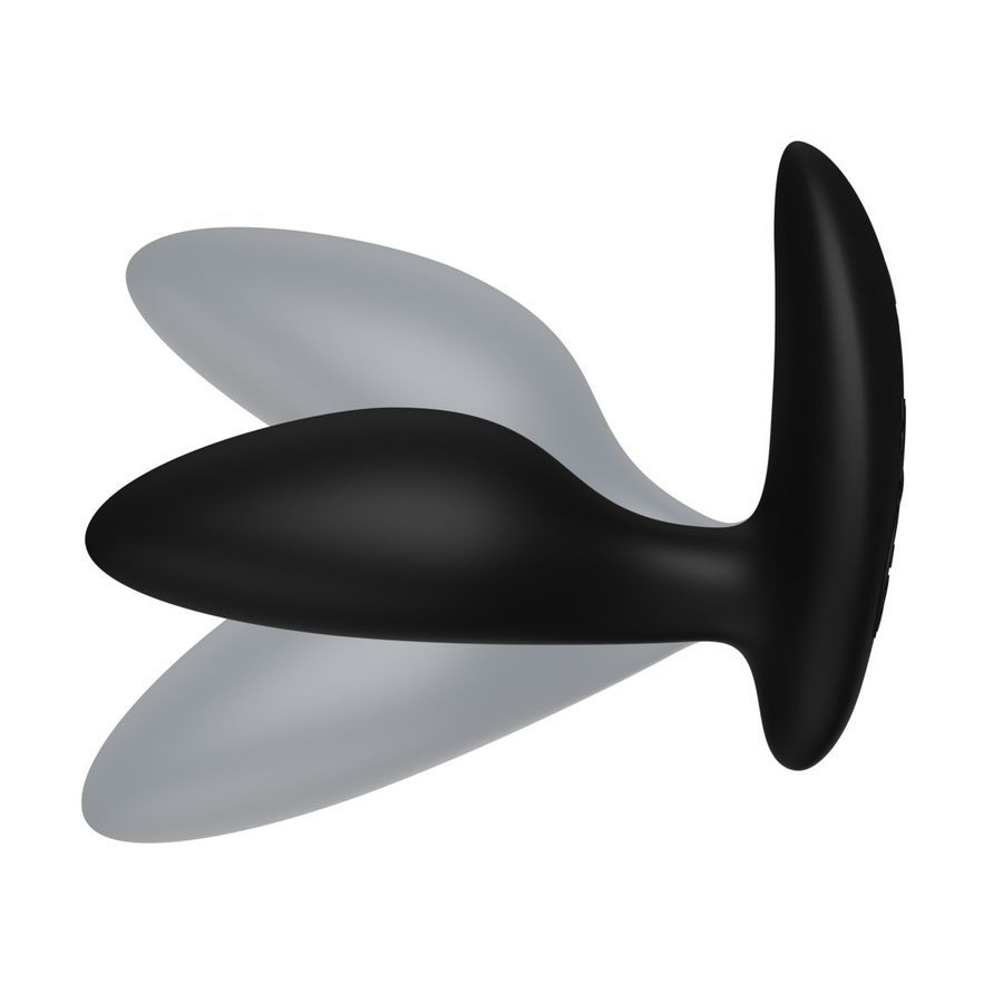 Черная анальная вибровтулка We-Vibe Ditto+ 4