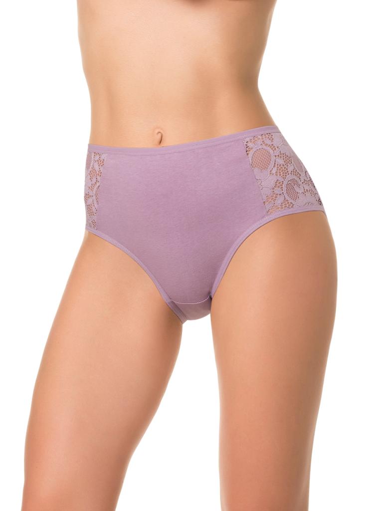 Хлопковые трусики с высокой линией талии 5