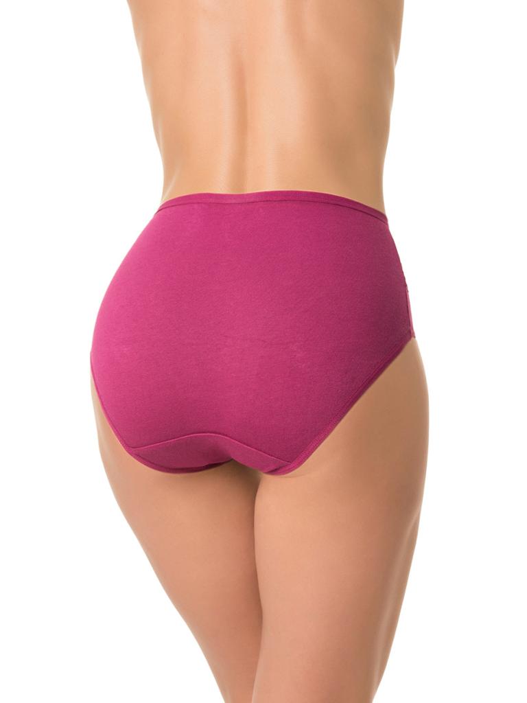 Хлопковые трусики с высокой линией талии 4