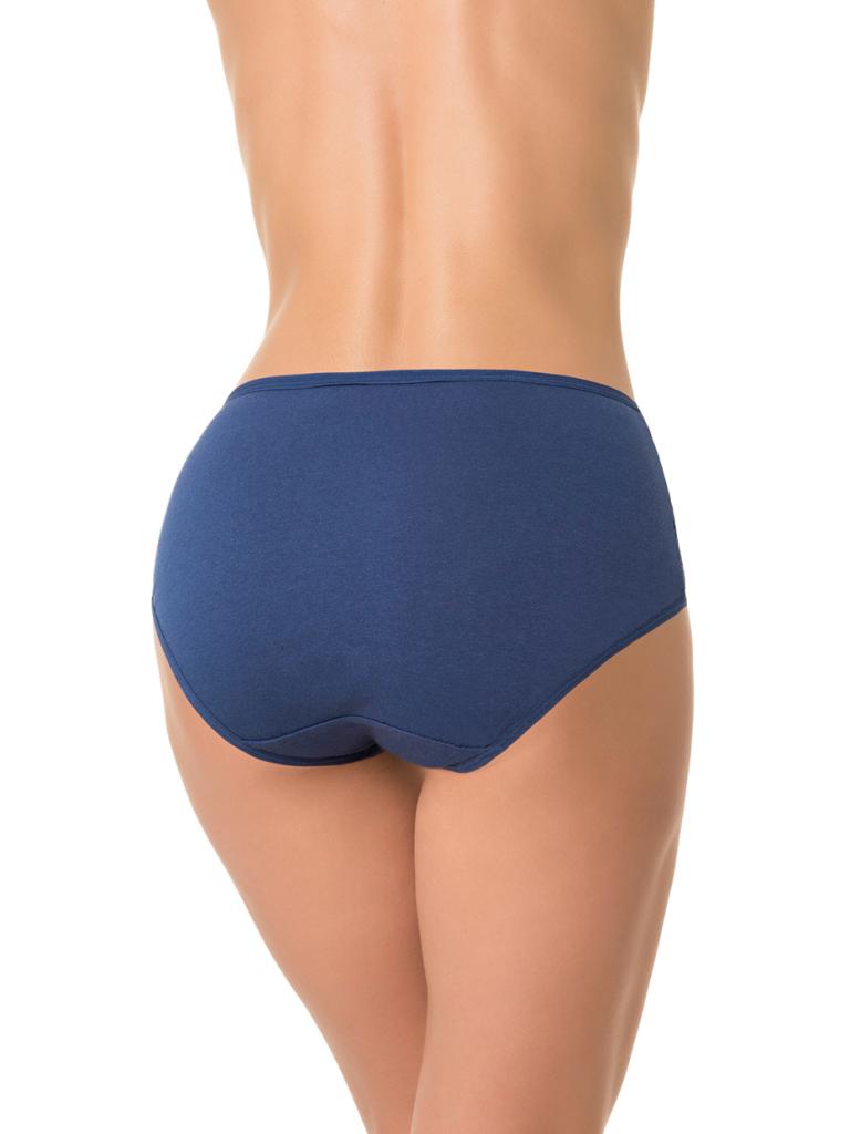 Высокие трусики с кружевными вставками на передней части 10