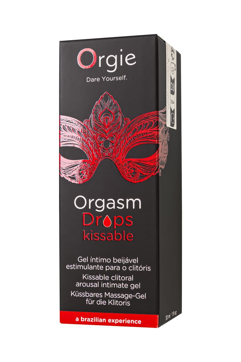 Интимный гель для клитора ORGIE Orgasm Drops Kissable - 30 мл. 5