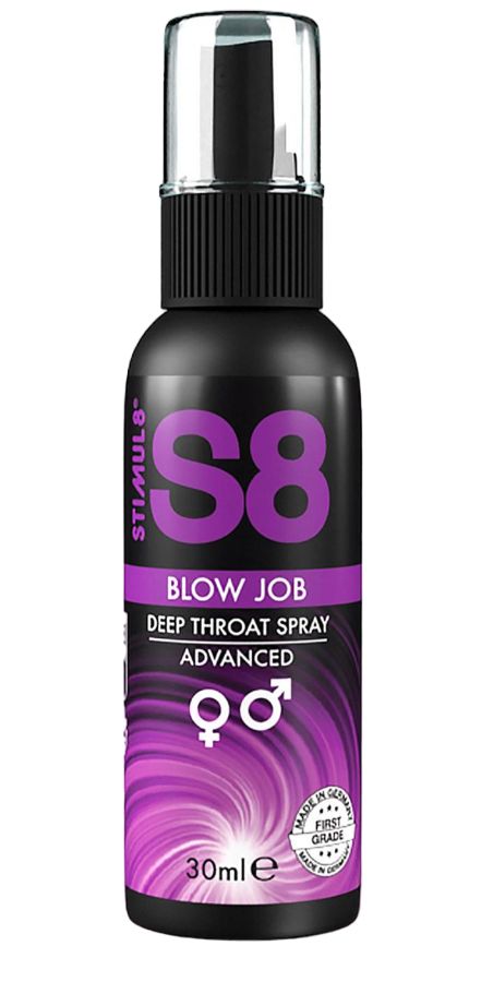 Лубрикант для орального секса S8 Deep Throat Spray - 30 мл. 1