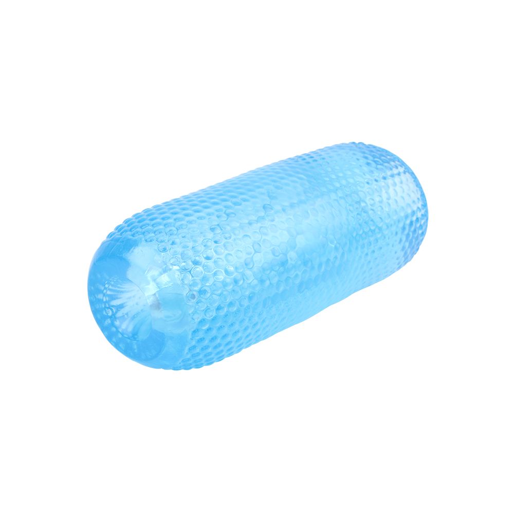 Голубой текстурированный мастурбатор Palm Stroker No.6 4