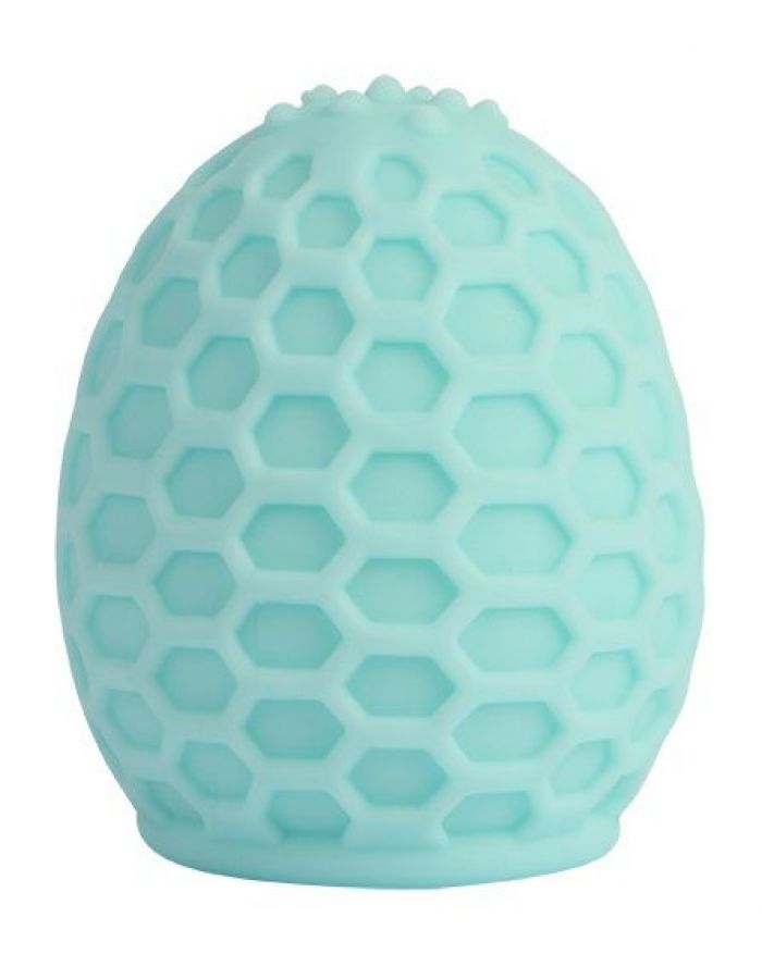 Аквамариновый мастурбатор-яйцо Male Tickler Masturbator 1