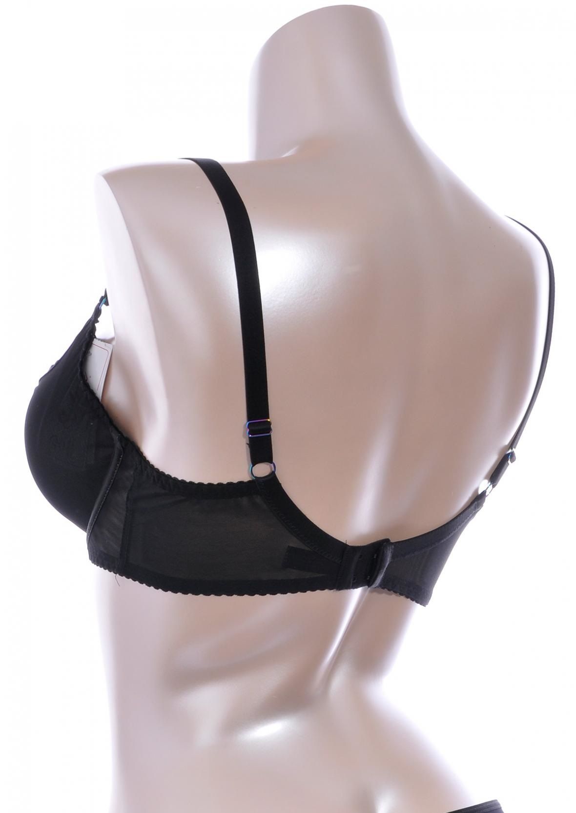 Бюстгальтер на косточках с декоративными бретелями 10