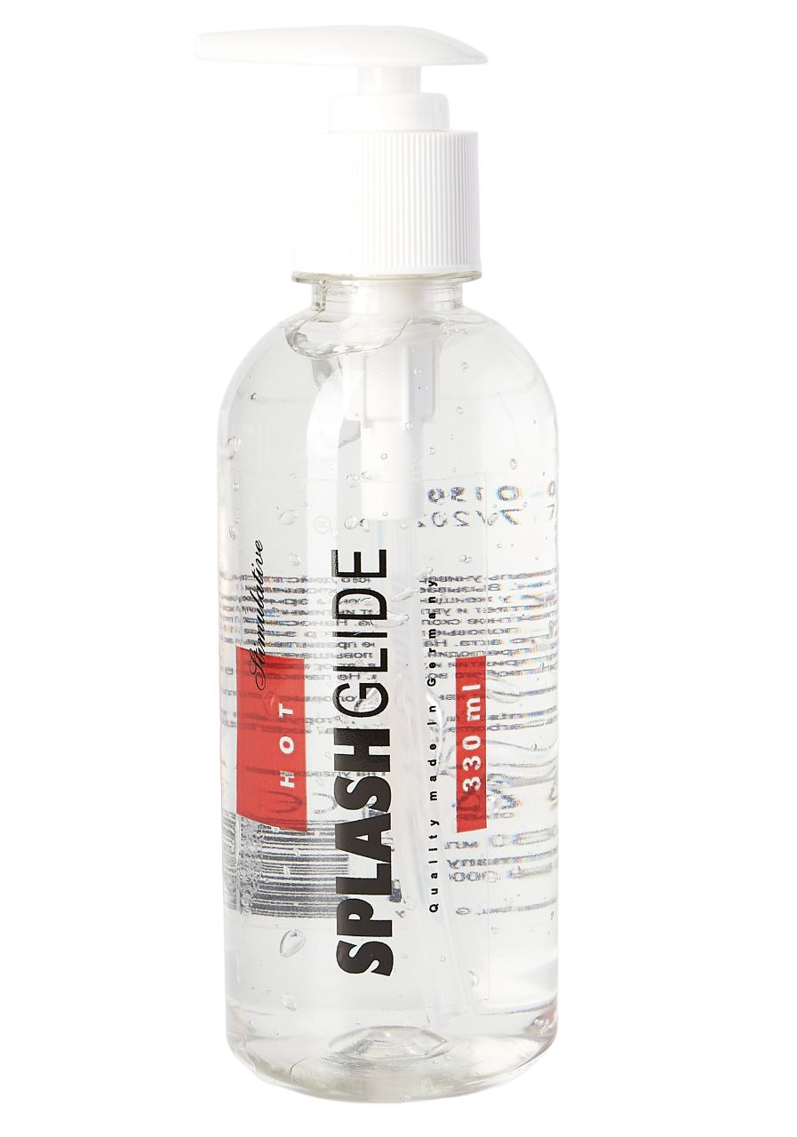 Возбуждающий лубрикант на водной основе Splashglide Hot Stimulative - 330 мл. 2