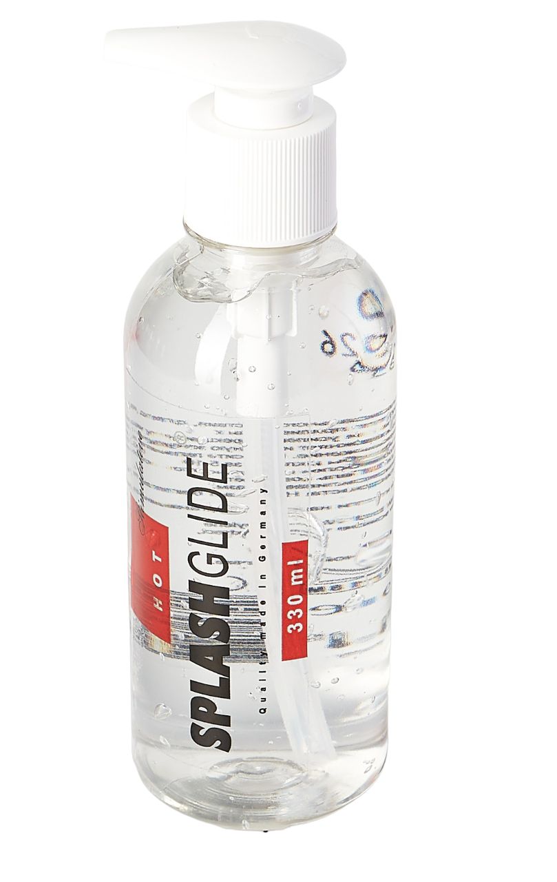Возбуждающий лубрикант на водной основе Splashglide Hot Stimulative - 330 мл. 3