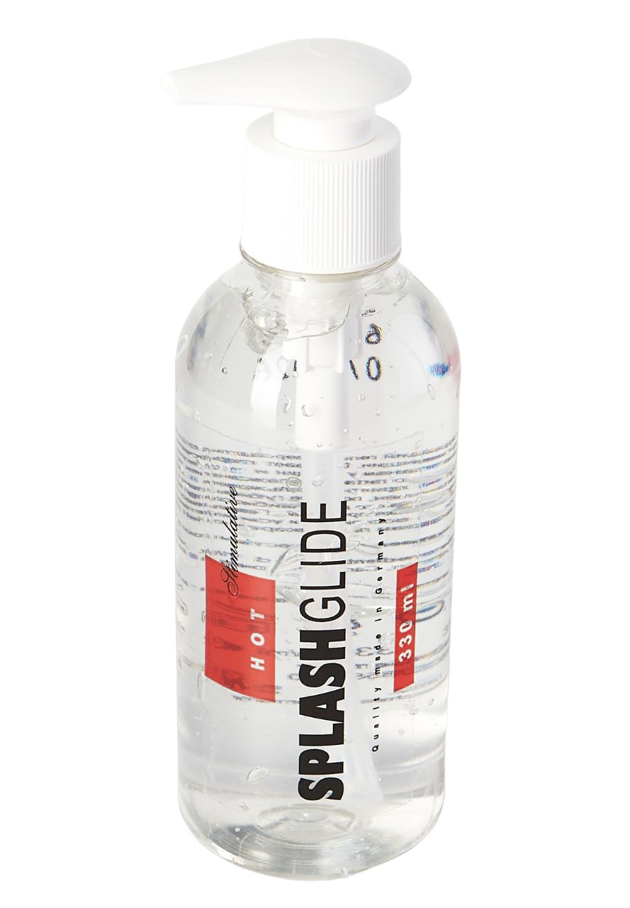 Возбуждающий лубрикант на водной основе Splashglide Hot Stimulative - 330 мл. 4