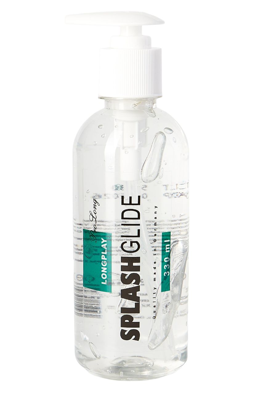 Пролонгирующий лубрикант на водной основе Splashglide Long Play Prolong - 330 мл. 2
