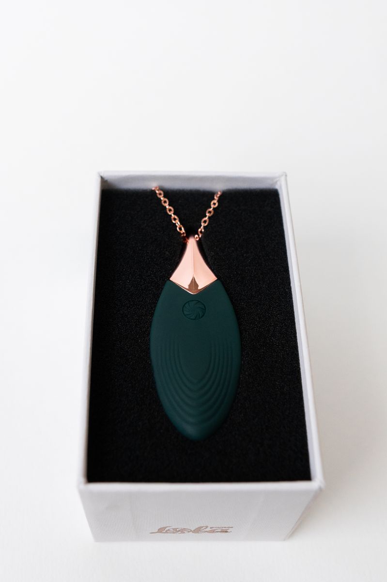 Зеленый виброкулон Leaf 2