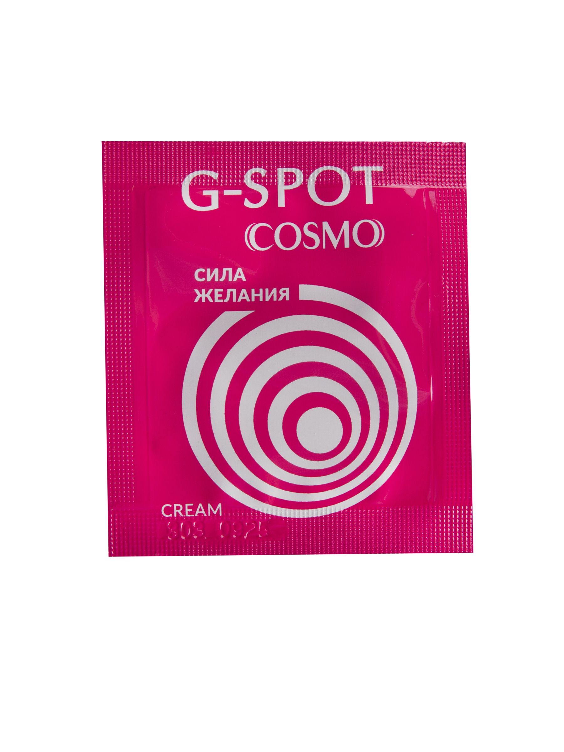 Стимулирующий интимный крем для женщин Cosmo G-spot - 2 гр. 2