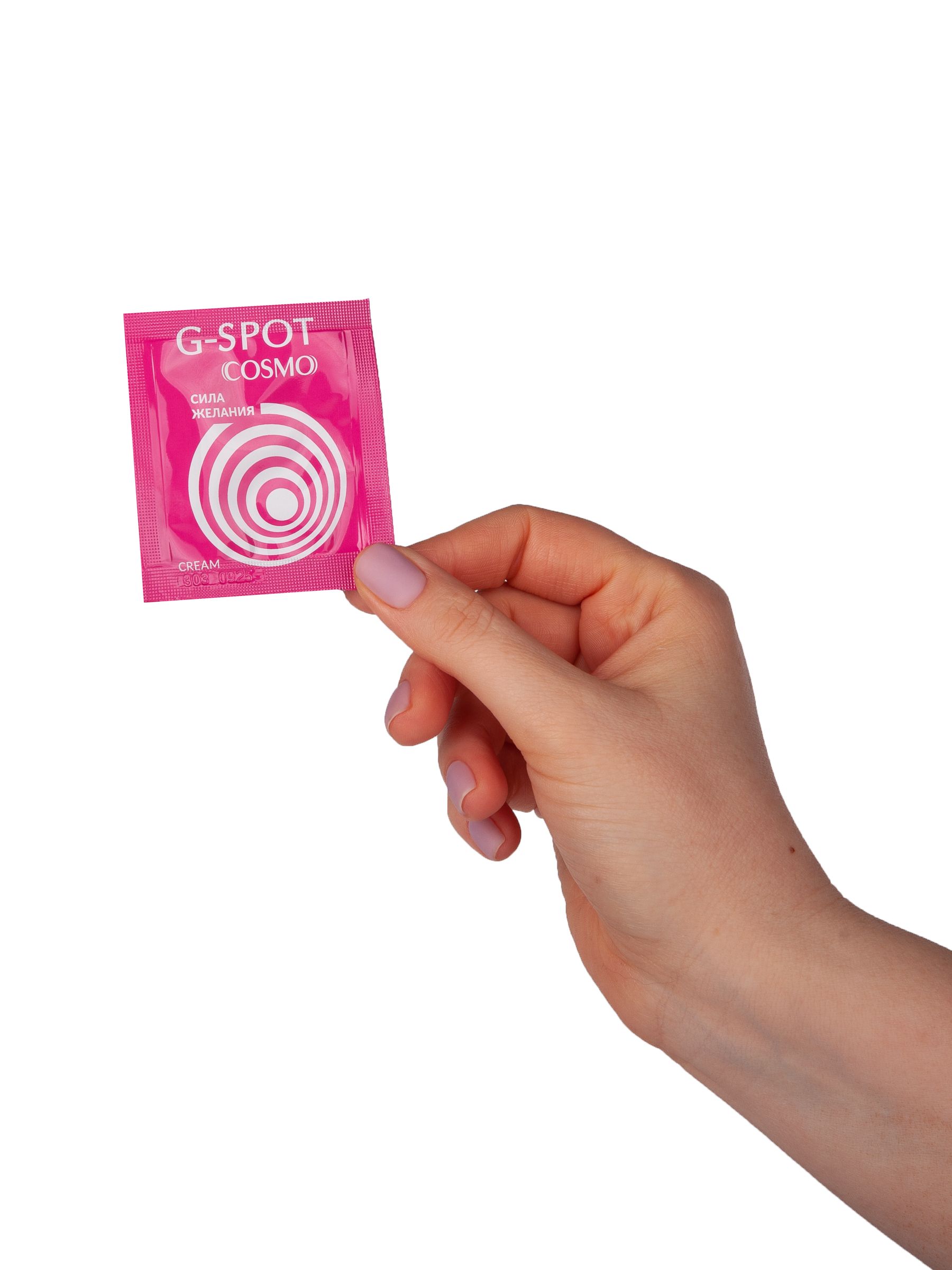 Стимулирующий интимный крем для женщин Cosmo G-spot - 2 гр. 5