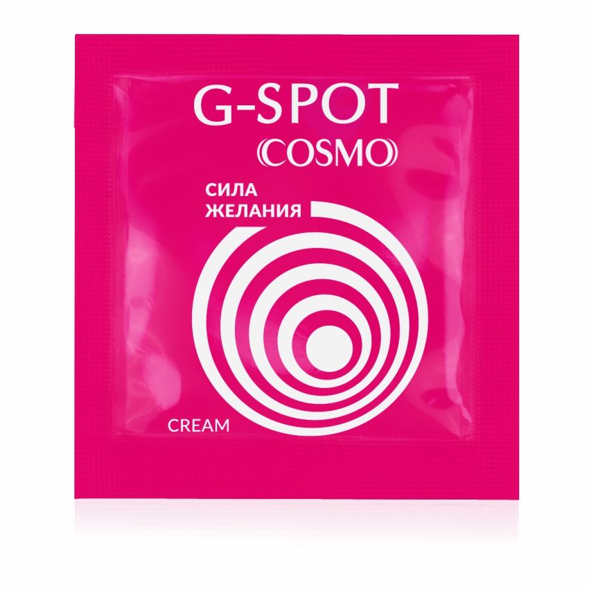 Стимулирующий интимный крем для женщин Cosmo G-spot - 2 гр. 1