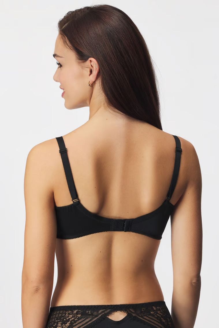 Бюстгальтер Compliment из эластичной микрофибры и кружева 2