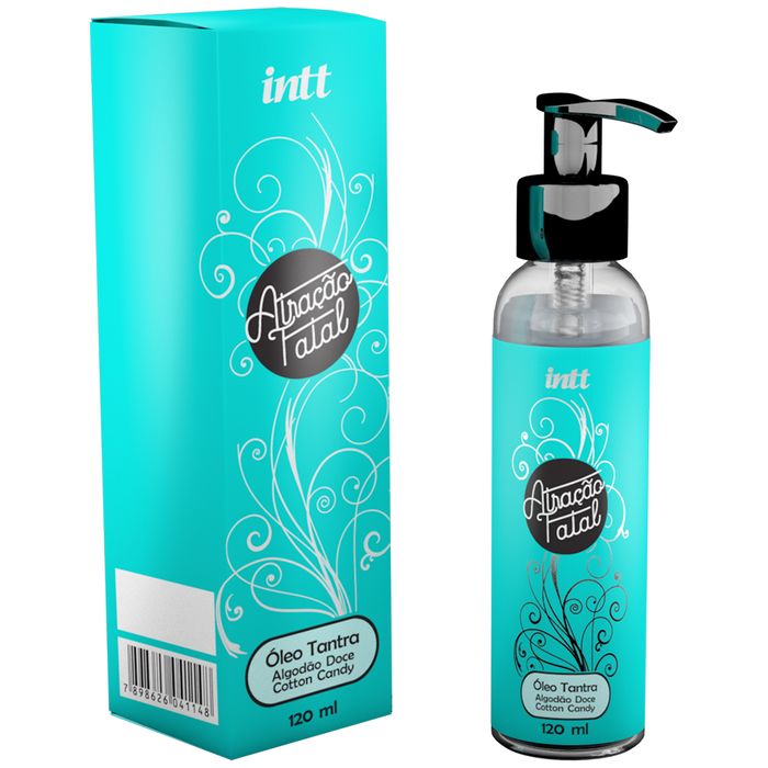 Массажное масло Atracao Fatal Cotton Candy с ароматом сладкой ваты - 120 мл. 1